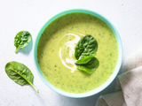 Spinatcremesuppe – leichte Suppenvariation zum gesunden Abnehmen