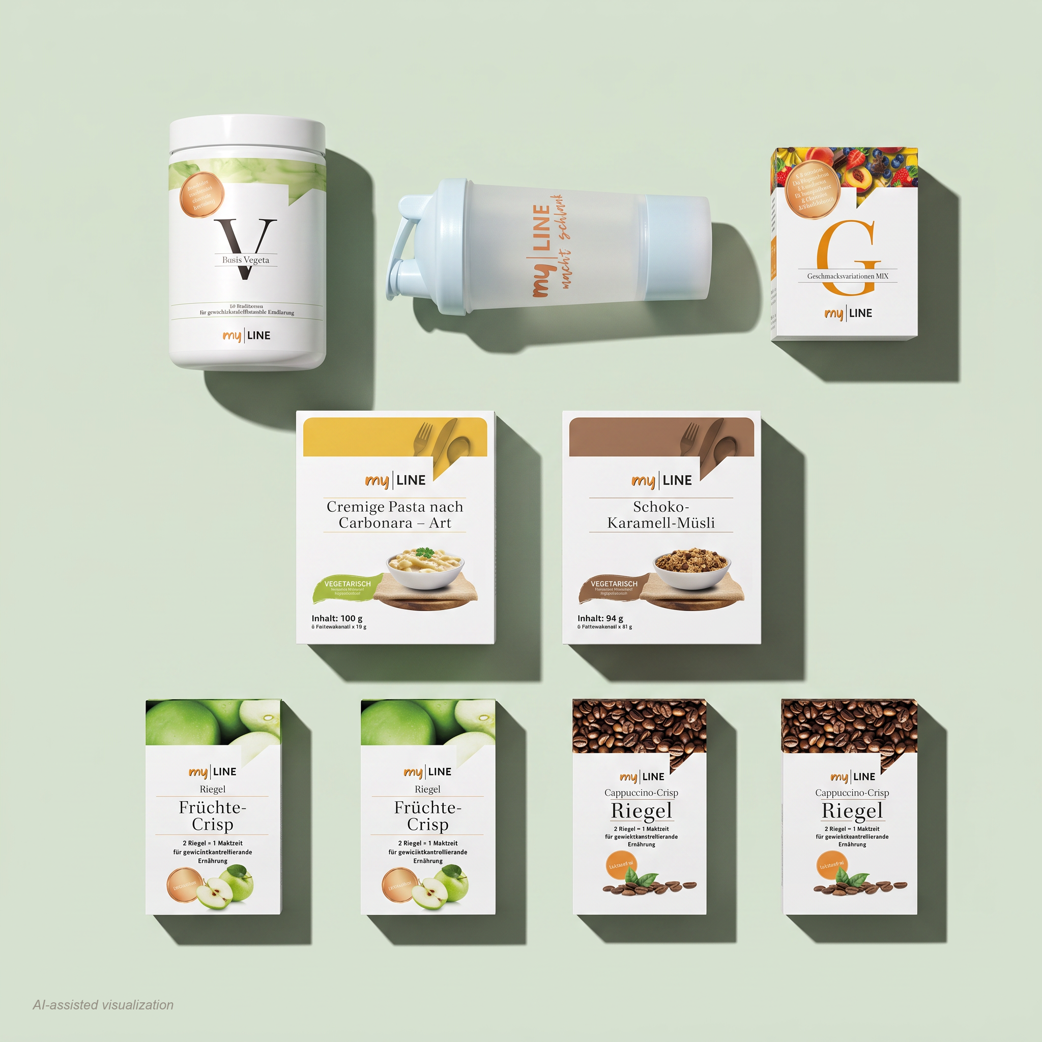 Abnehm Startpaket Vegetarisch (14 Tage)