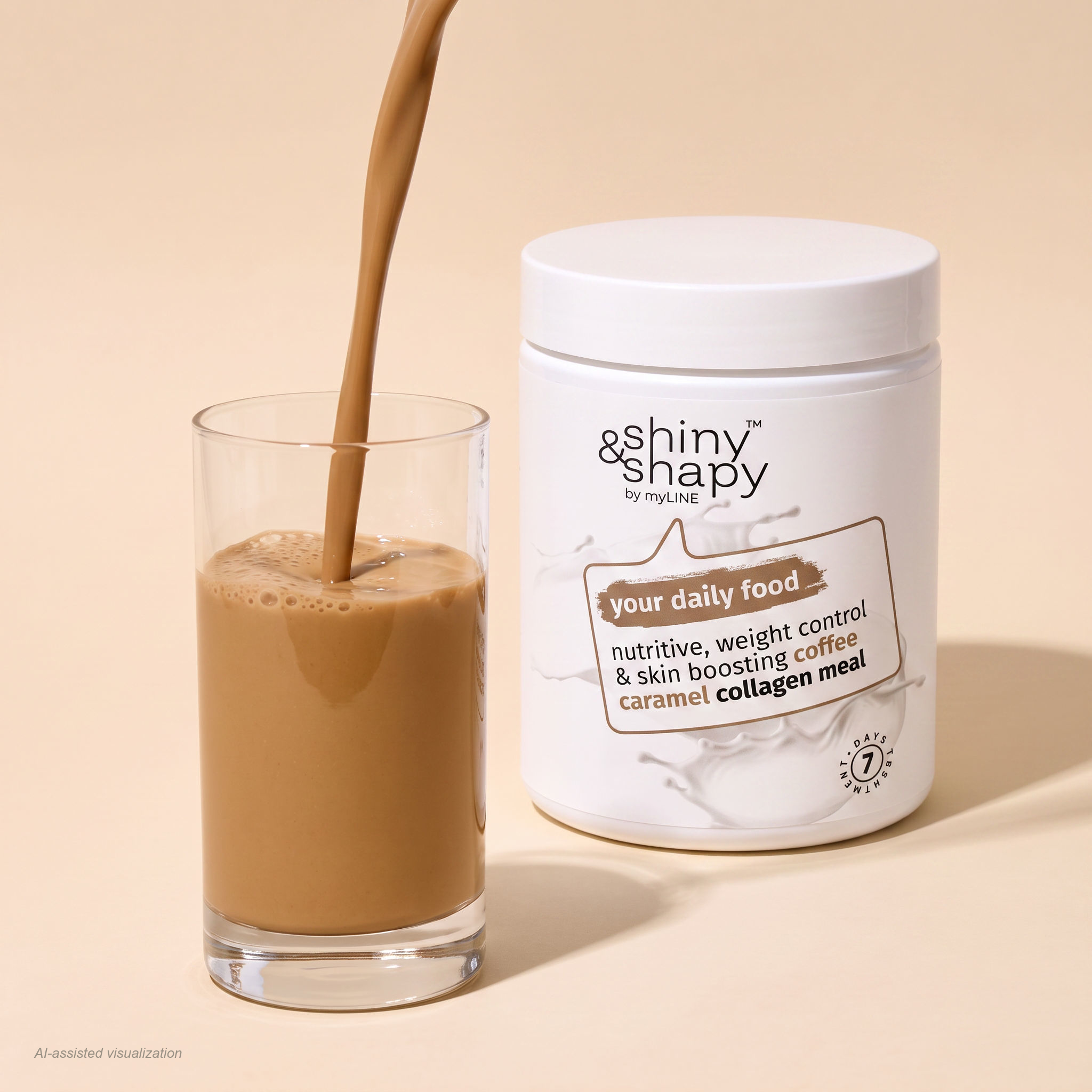 Shiny & Shapy Coffee Caramel