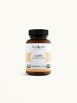 Eine Dose DUALINE 5-HTP - Pro 100mg Complex, Unterstützung bei Heißhungerattacken 
