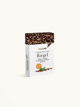 Eine Packung myLINE Riegel Cappuccino-Crisp