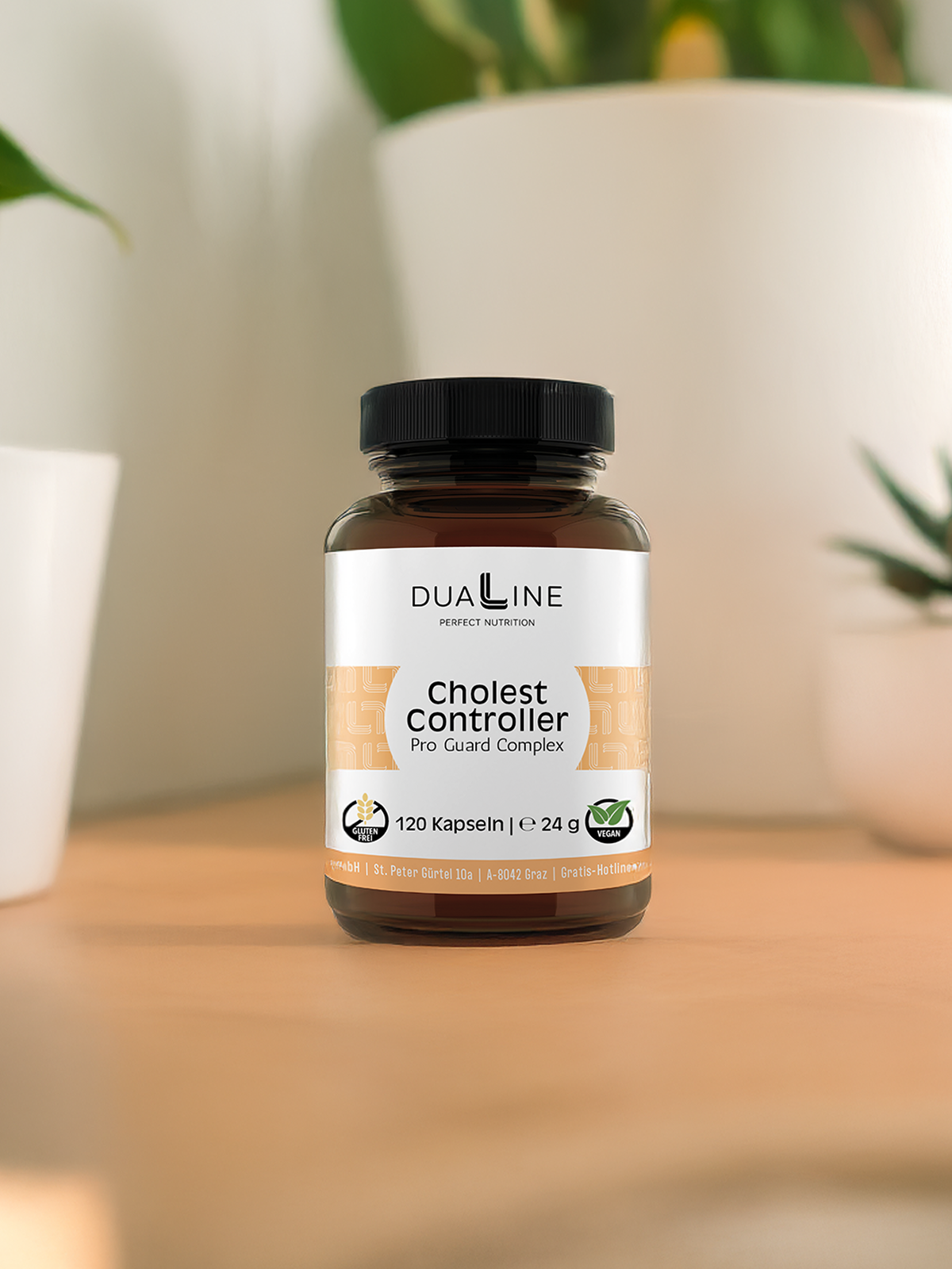 Eine Dose DUALINE Cholest Controller - Pro Guard Complex 