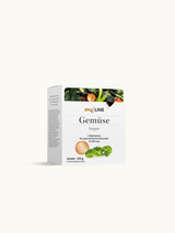 Eine Packung myLINE Gemüsesuppe