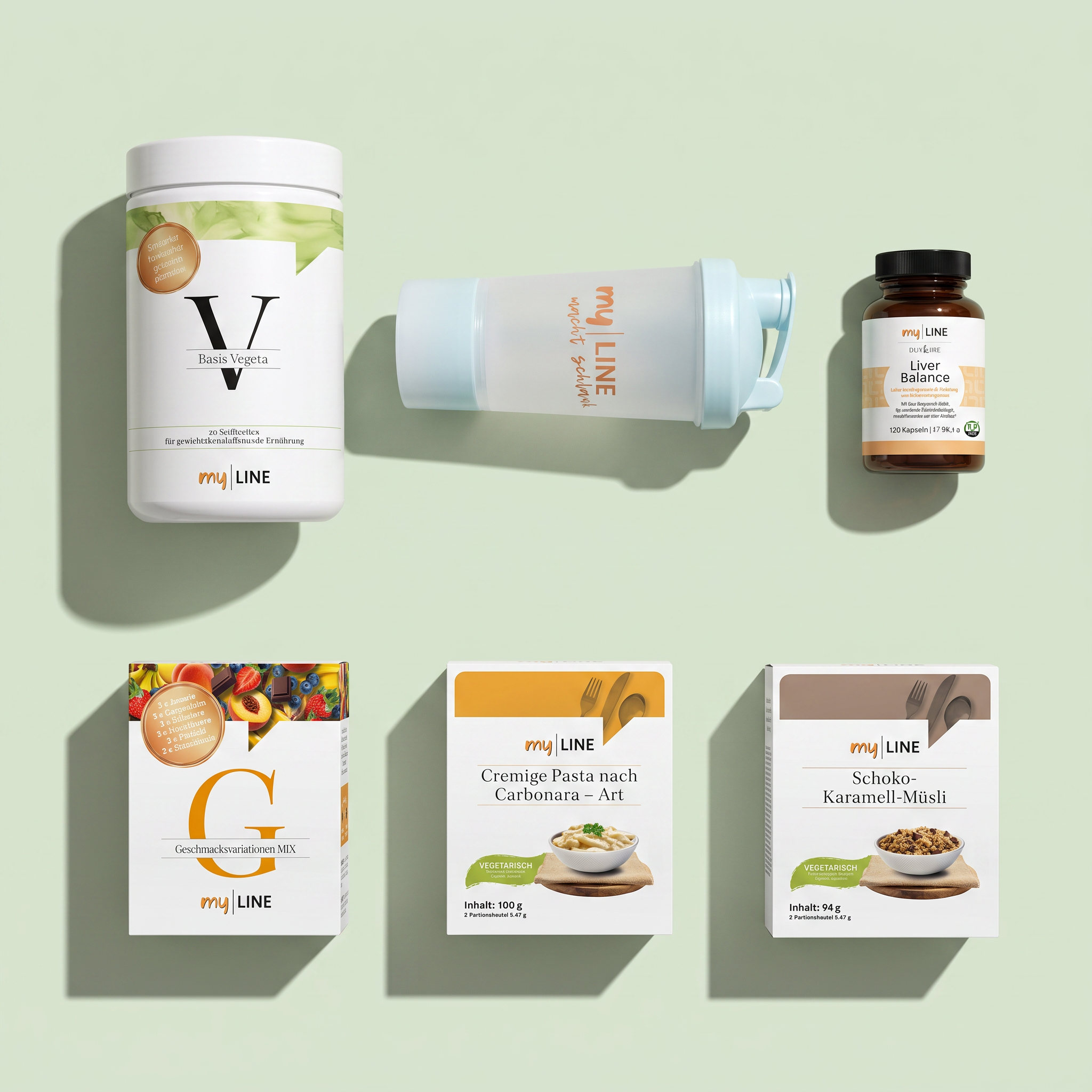 Leberfasten Startpaket Vegetarisch (bis 12 Tage)