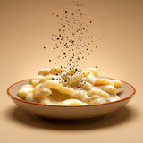 Cremige Pasta nach Carbonara-Art