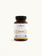 Eine Dose DUALINE Yams Plus - Meno Nature Complex zur Ünterstützung während der Wechseljahre