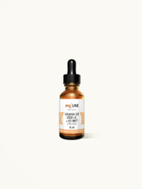 Eine Flasche myLINE Vitamin D3 2500 I.E. + K2 MK7 - D Plus Drops unterstützt die Funktion deines Immunsystems