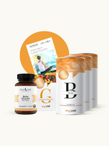 Leberfastenpaket zur Verbesserung der Lebergesundheit mit 3 Dosen Eiweiß-Shake, 1 Geschmacksvariationen-Mix, 1 Dose Beta-Glucan Ballaststoffe, 1 Handbuch